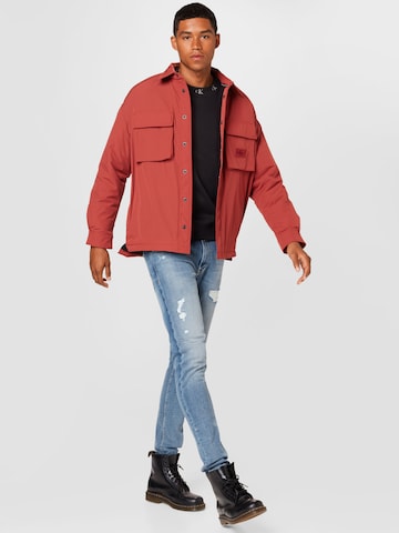 Calvin Klein Jeans Jacke in Braun