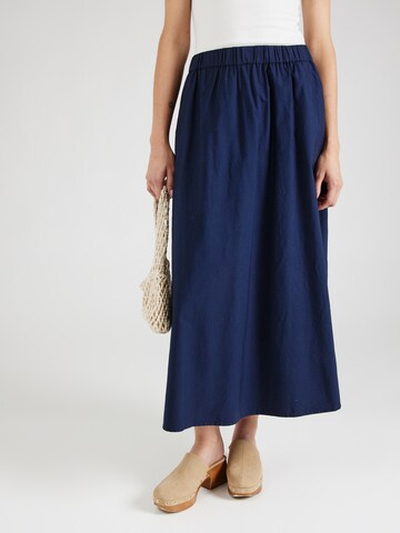 Y.A.S Skirt 'YASCOTMA' in Blue: front