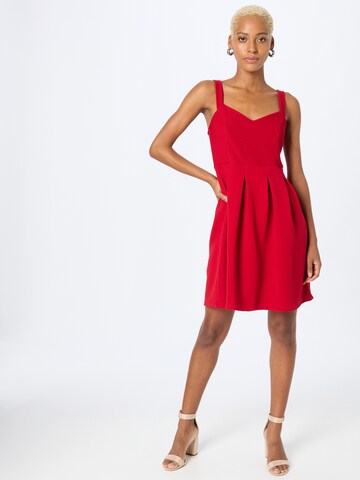 ABOUT YOU Sukienka 'Livina Dress' w kolorze czerwony