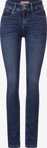 STREET ONE Slimfit Jeans in Blau: predná strana