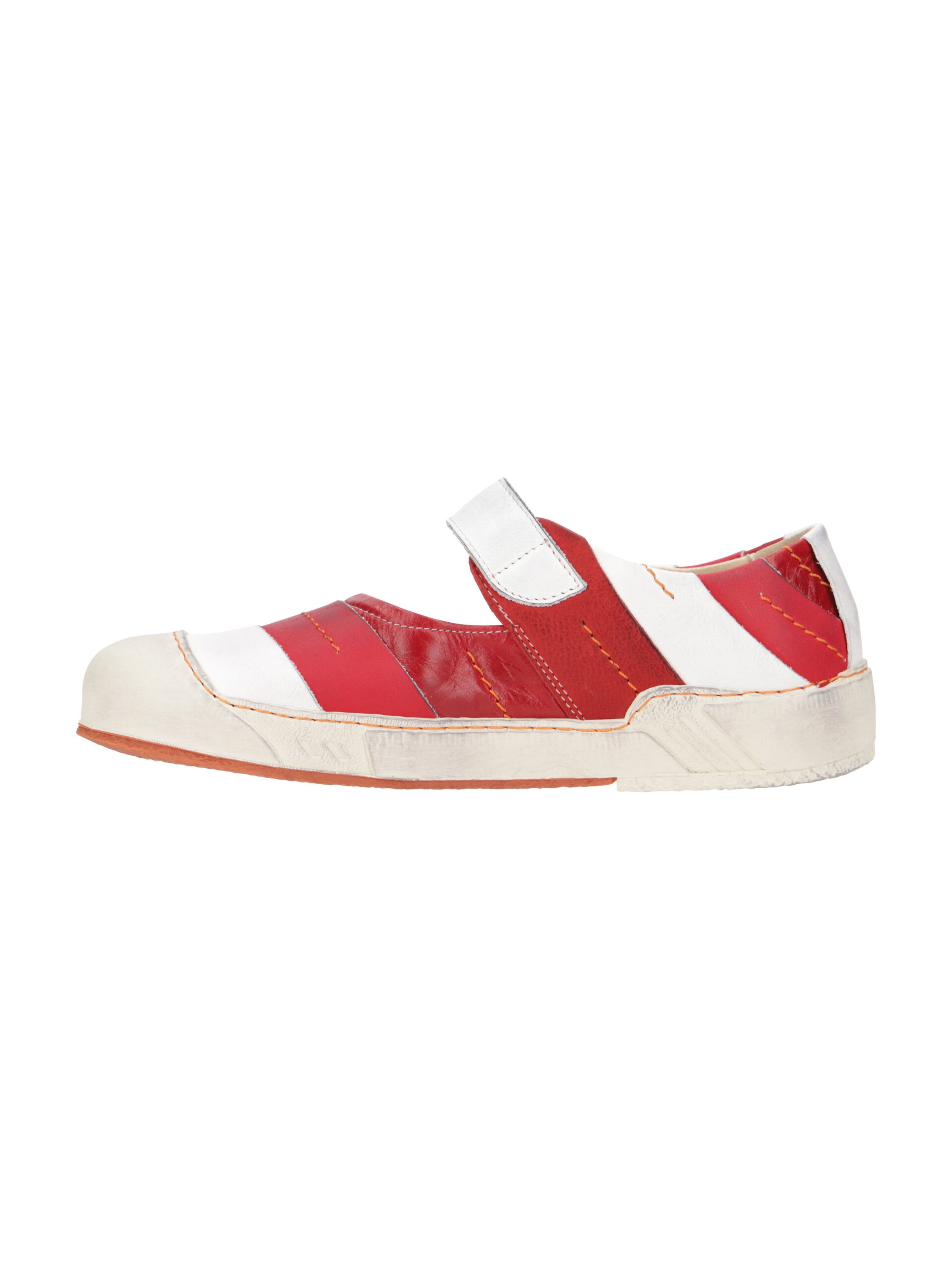 EJECT Slippers 'Eject Puzzle Schuhe rot weiß 12358' in Red