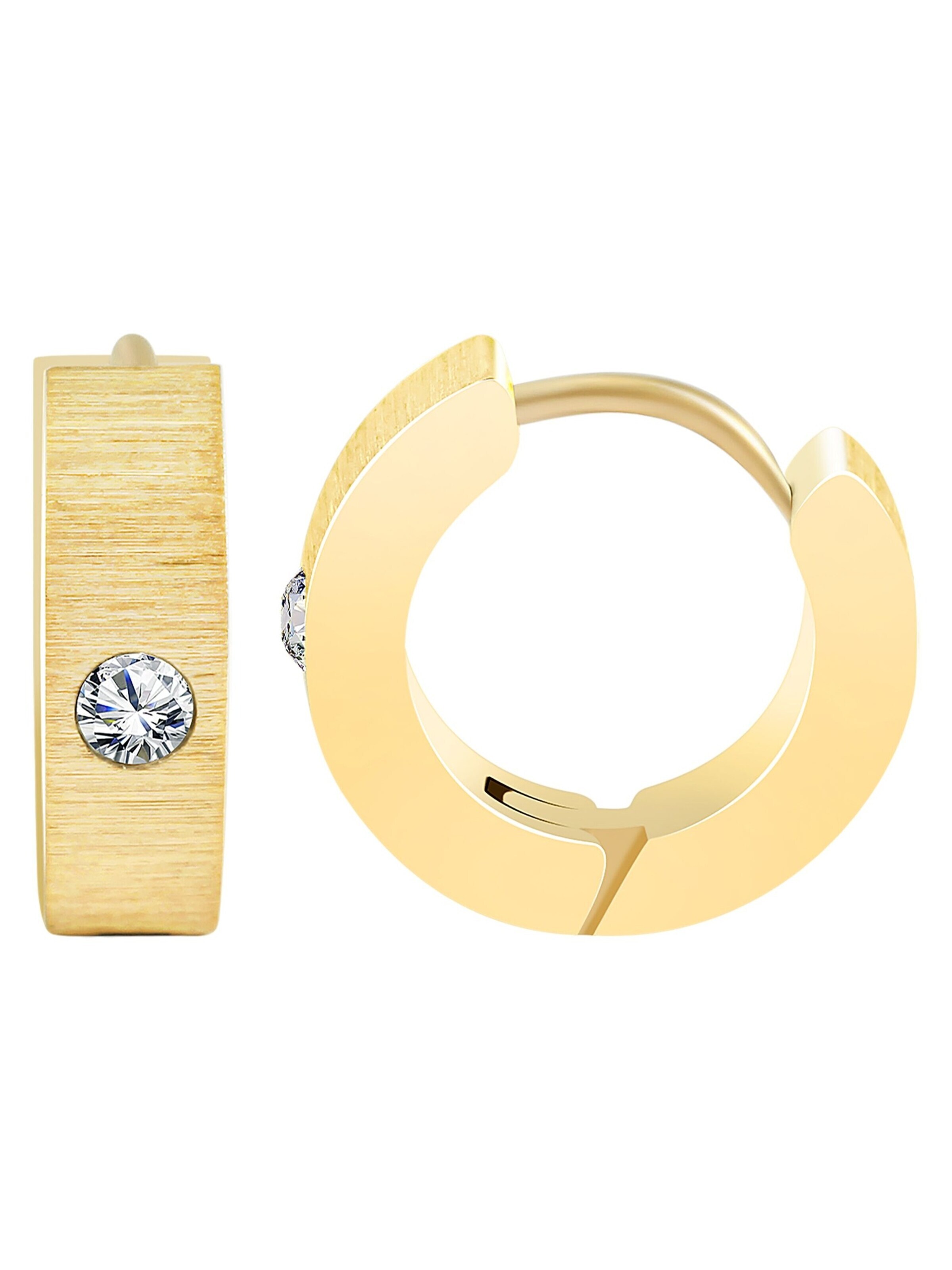 Akzent Ohrringe 'Dalma, langlebig'‌‌‌‌‌‌ in Gold