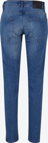 DEF Slimfit Jeans 'Aslan' in Blauw