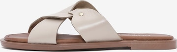 Derimod Pantolette in Beige: Vorderseite