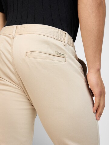 Pittman Slim fit Chino Pants 'Andrew' in Beige