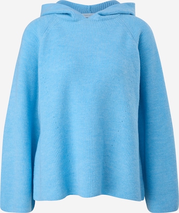 comma casual identity Pullover in Blau: predná strana