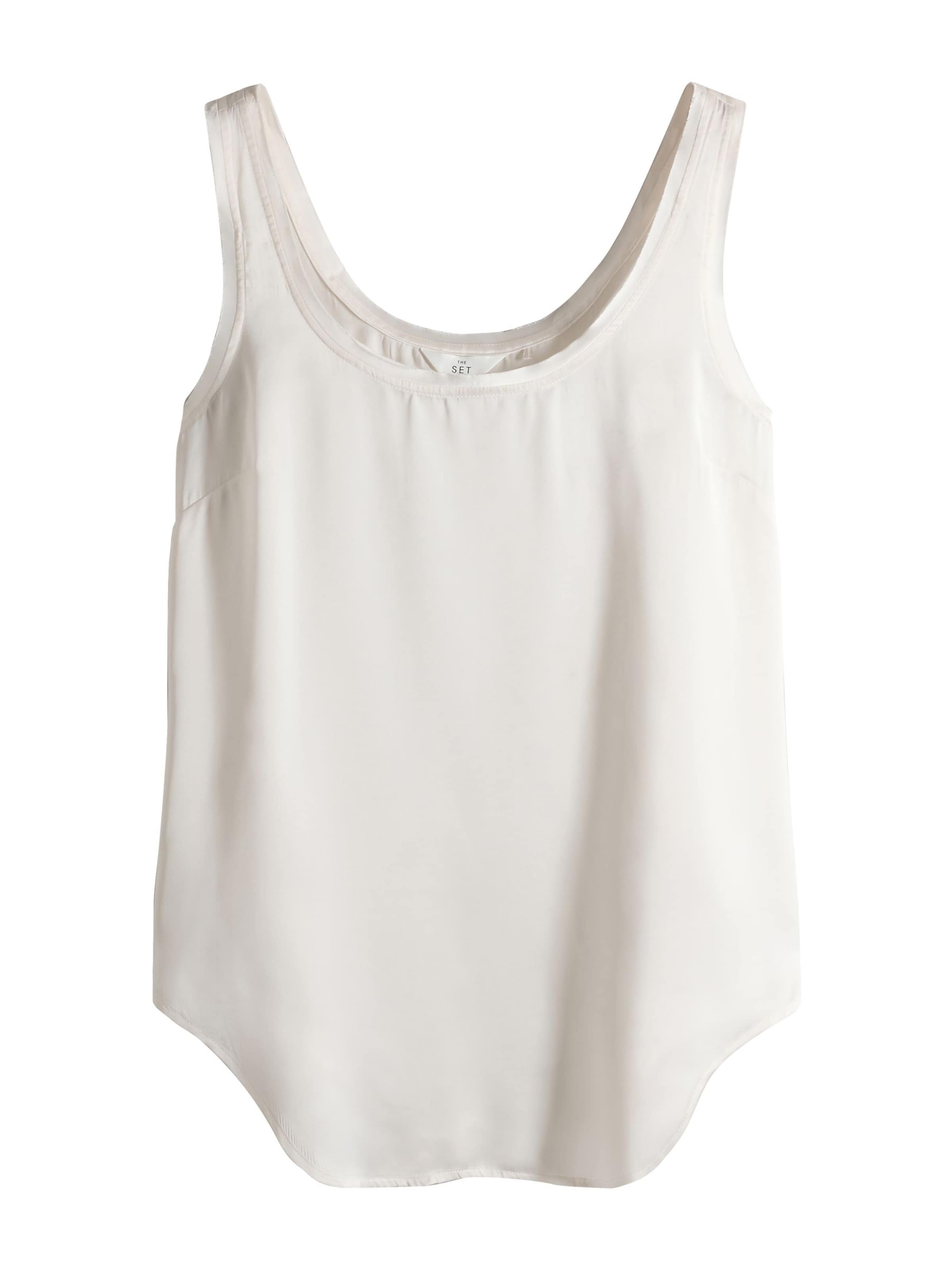 Top di The Set in marrone
