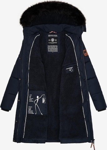 NAVAHOO Winter Coat 'Cosimaa' in Blue