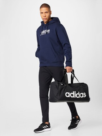 ADIDAS SPORTSWEAR Sport sweatshirt 'All Szn Fleece Graphic' i blå