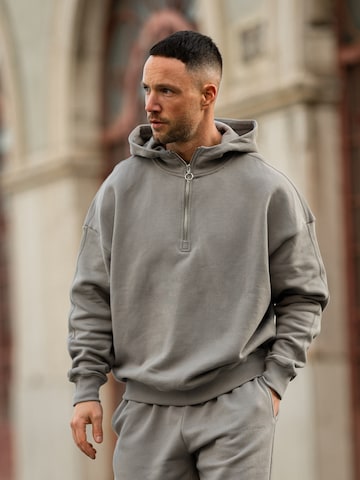 Sweat-shirt 'Mario' DAN FOX APPAREL en gris