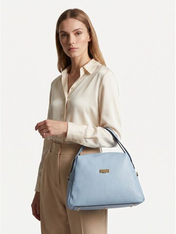 Borsa a mano 'Borsa a mano donna pelle 100% Baldinini Trend Lucca con tracolla' di Baldinini Trend in blu