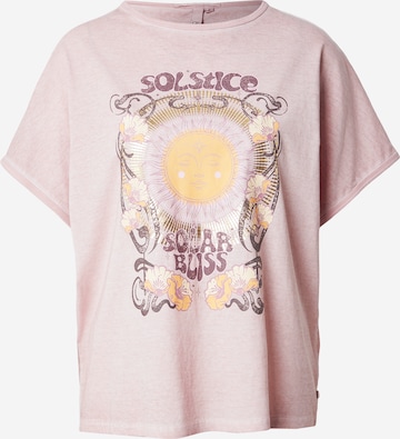 T-shirt QS en rose : devant