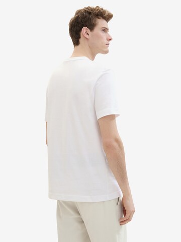 T-Shirt TOM TAILOR en blanc