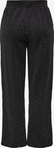 Wide leg Pantaloni 'Ziggy' de la ONLY pe negru