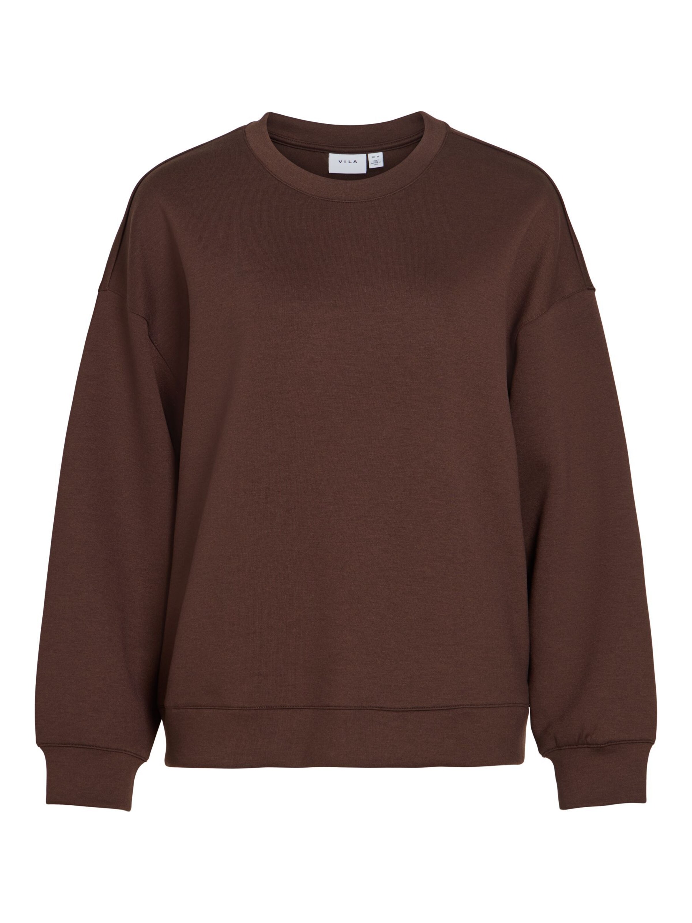 VILA Sweatshirt 'CATORA' i brun: forside