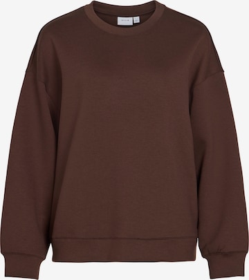 VILA - Sudadera 'CATORA' en marrón: frente