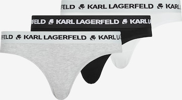 Karl LagerfeldSlip - siva boja: prednji dio