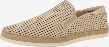 NOBRAND Slipper 'Barcelo 1' in Beige: Vorderseite