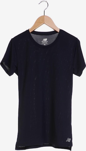 new balance T-Shirt XS in Blau: predná strana
