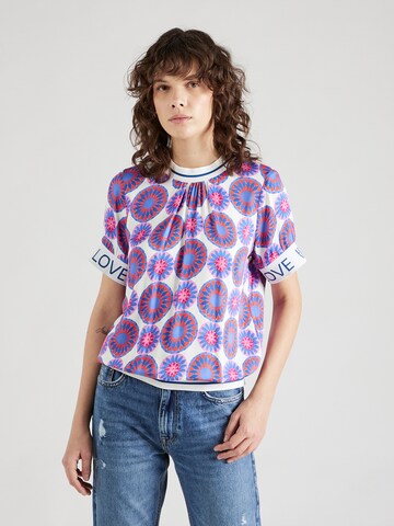 Emily Van Den Bergh Blouse in Wit: voorkant