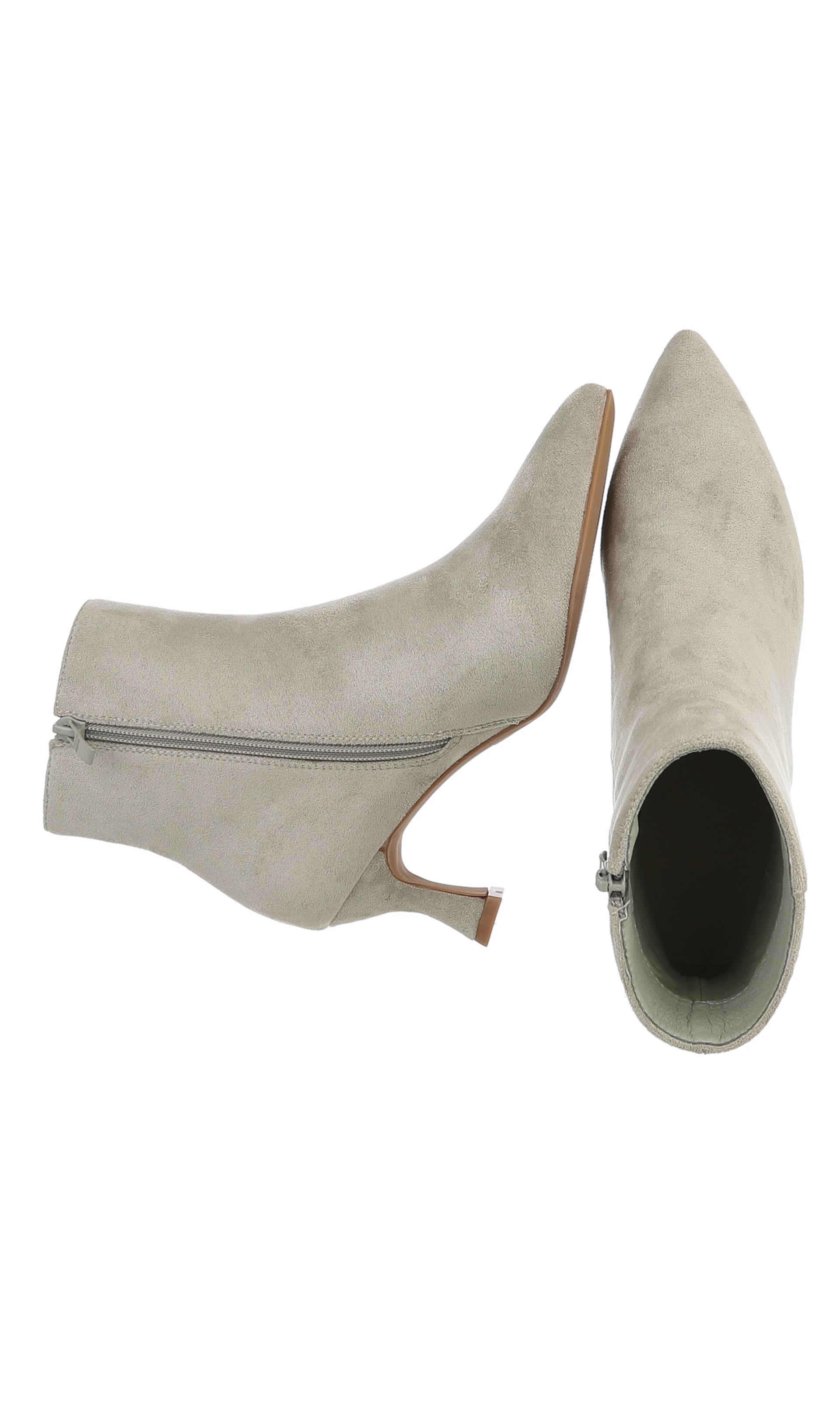 Ital-Design Ankle Boots in Green