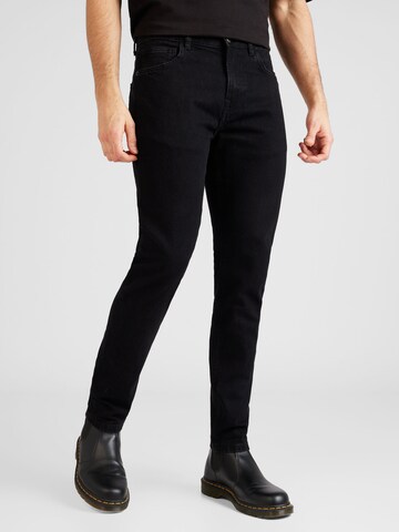 AÉROPOSTALE Slimfit Jeans i sort: forside