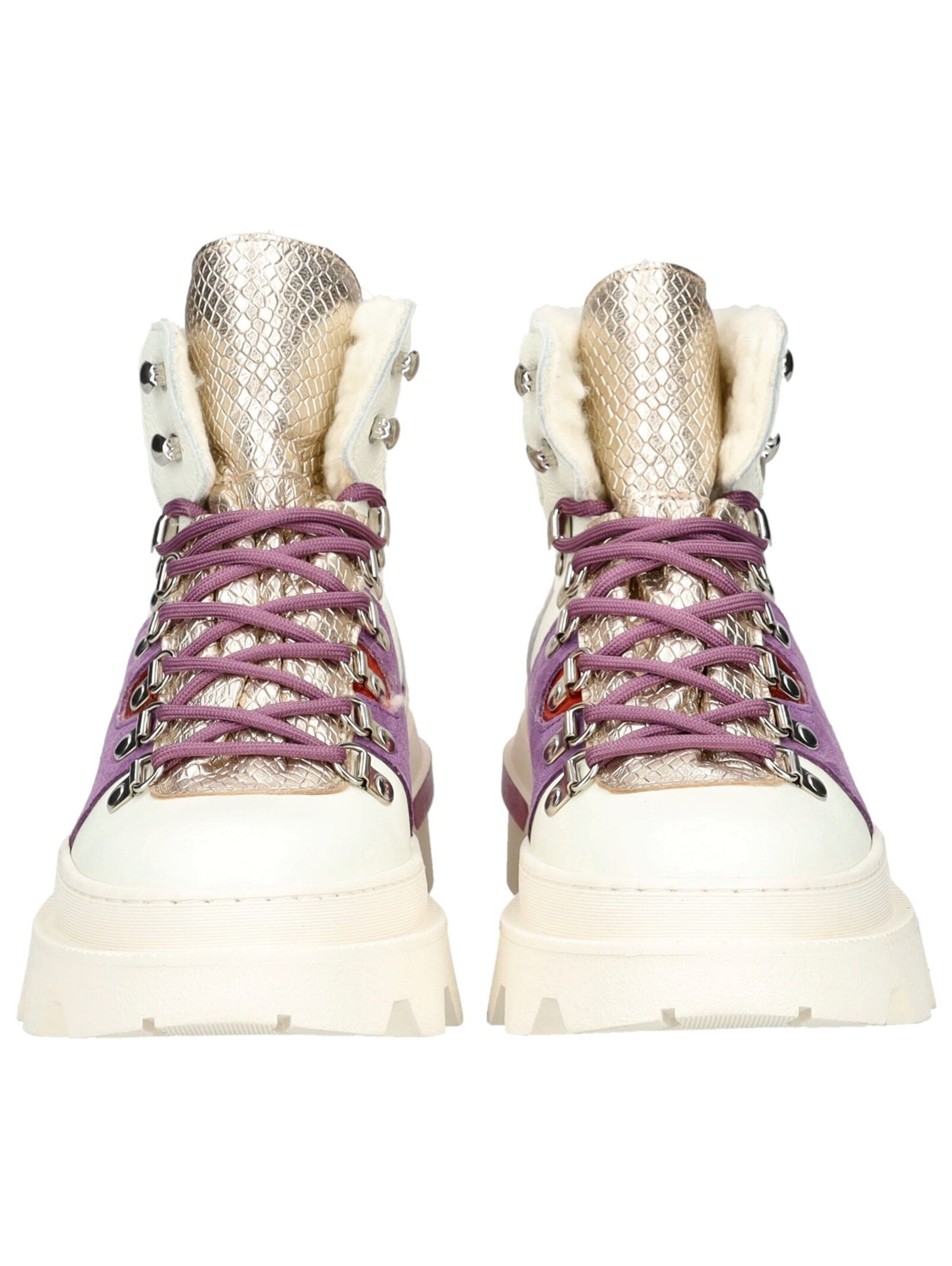 Bottines à lacets LAZAMANI en violet