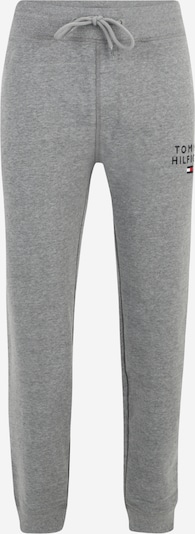 Tommy Hilfiger Underwear Pidžama hlače u morsko plava / siva melange / crvena / bijela, Pregled proizvoda