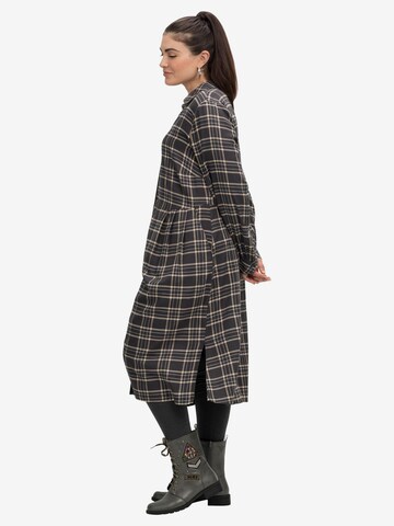 SHEEGO Shirt Dress in Grey