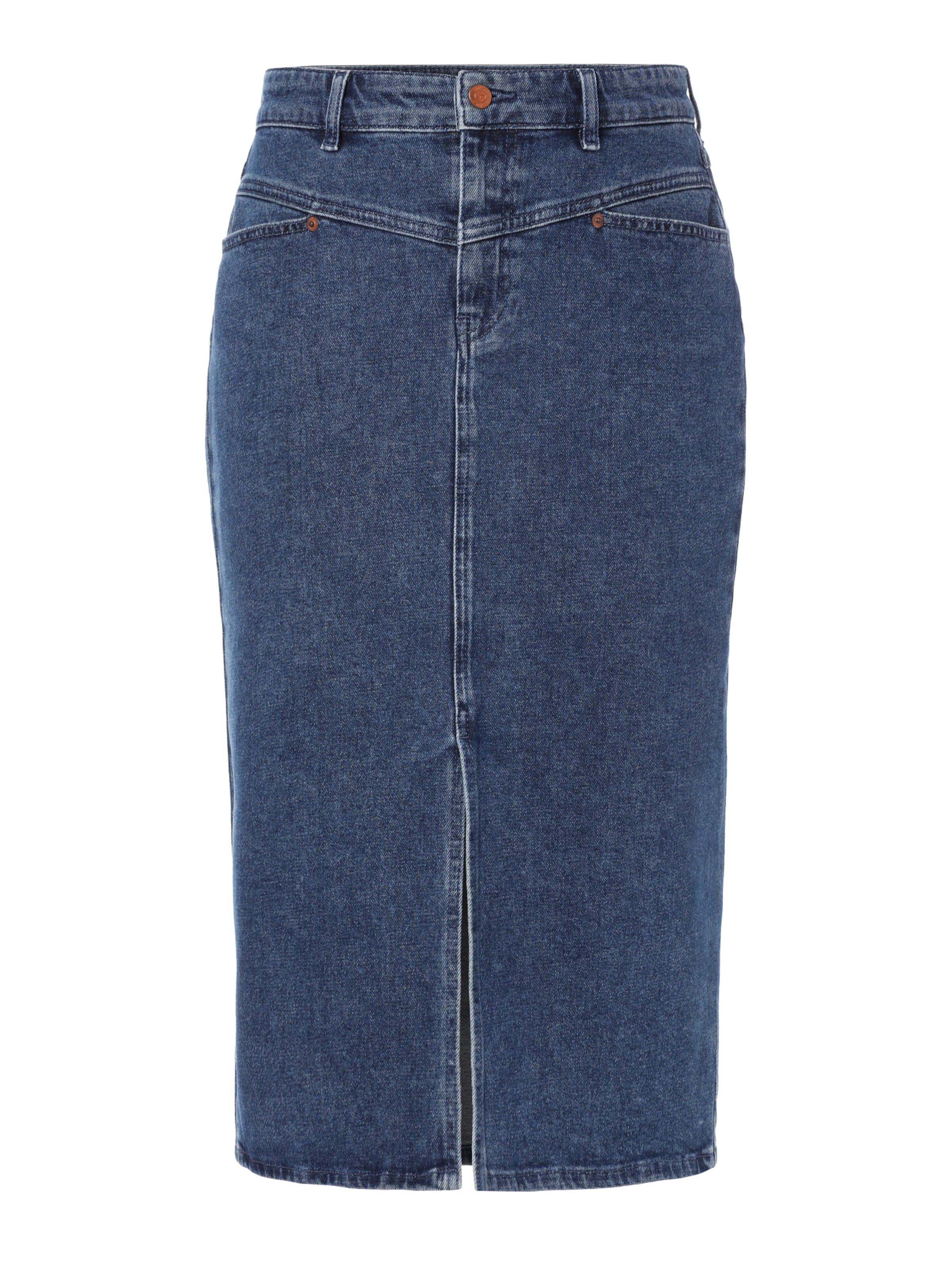 Fustă de la TATUUM pe albastru: față