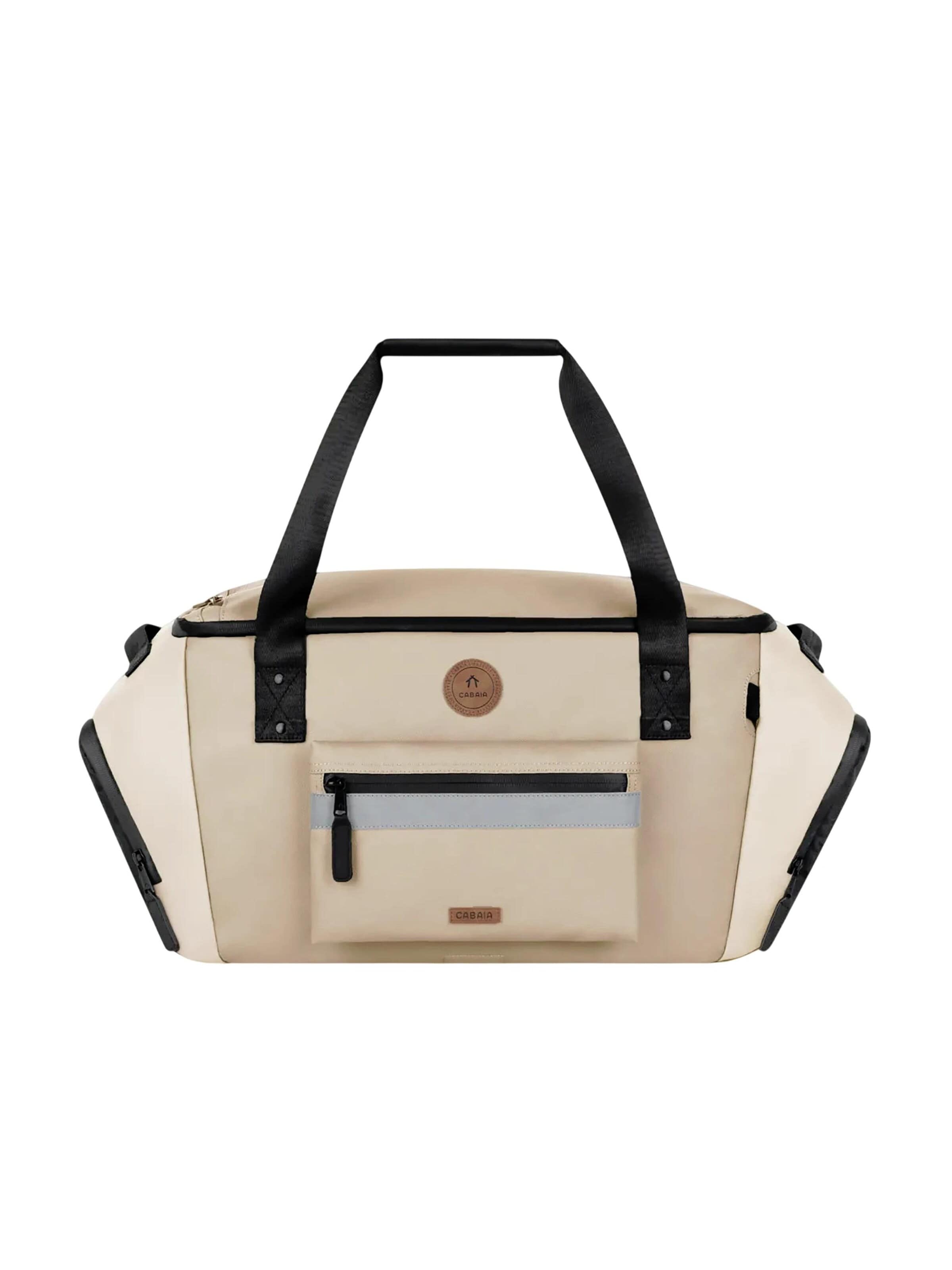 Cabaia Travel Bag in Beige: front