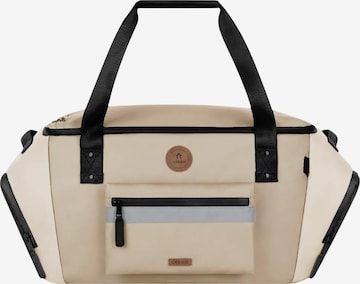 Cabaia Travel Bag in Beige: front