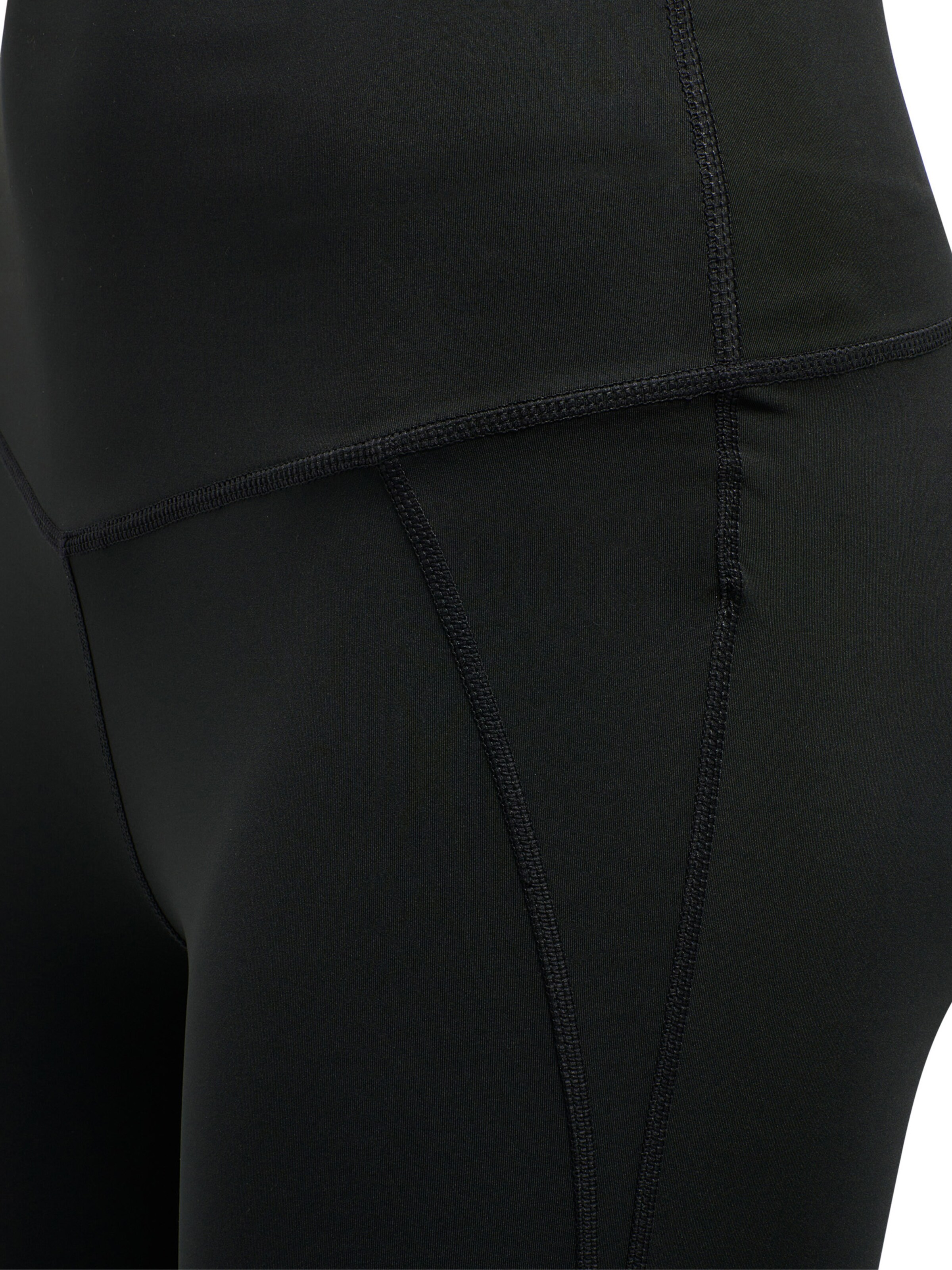 Hummel Skinny Sportbroek in Zwart