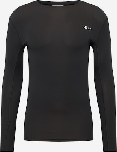 Reebok Sport Funktionsshirt in schwarz / weiß, Produktansicht