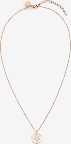 s.Oliver Kette 'Lebensbaum' in Gold: Vorderseite