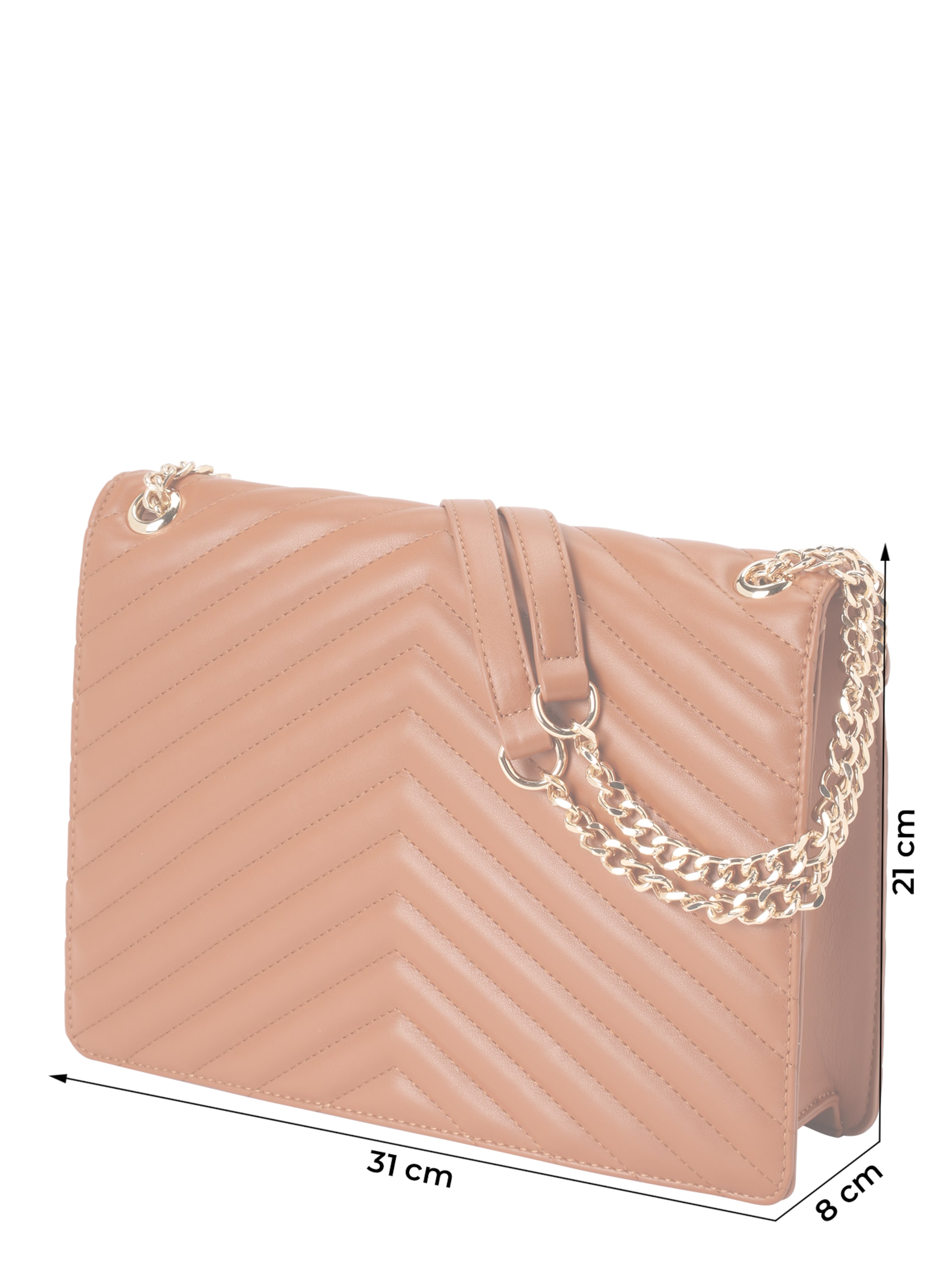 19V69 ITALIA Чанта за през рамо 'Bianca' в кафяво