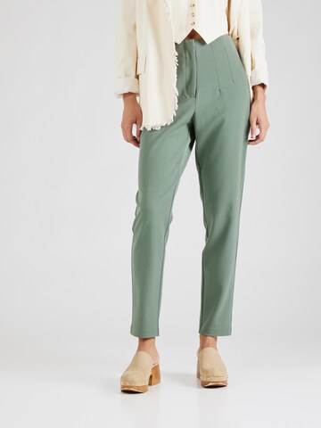 Tapered Pantaloni 'VIVarone' di VILA in verde: frontale