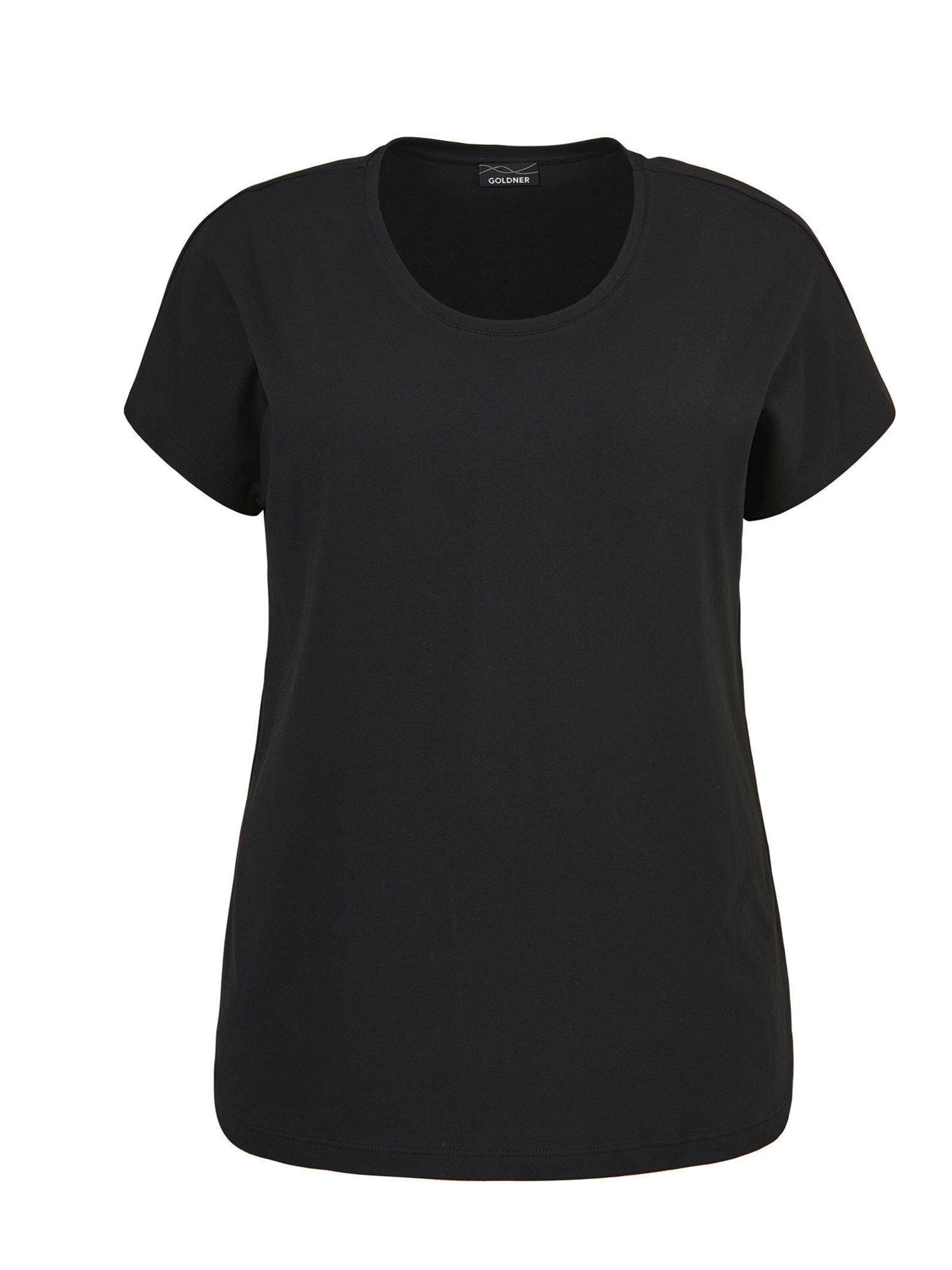 Goldner Shirt in Zwart: voorkant