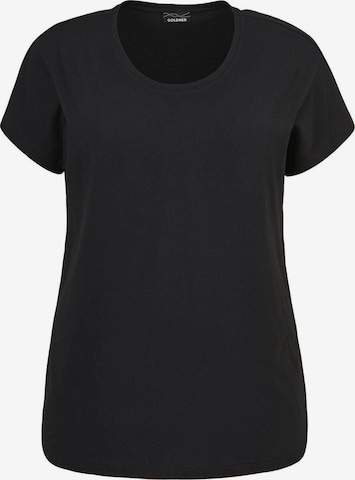 T-shirt Goldner en noir : devant