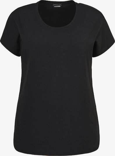 Goldner T-shirt en noir, Vue avec produit