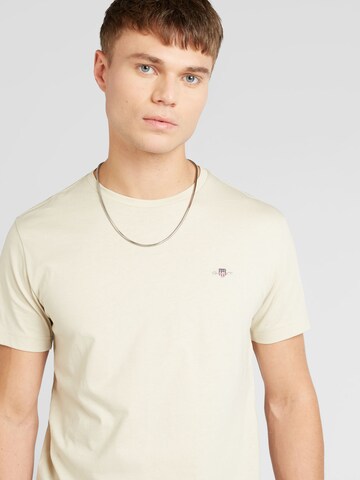 GANT T-shirt i beige