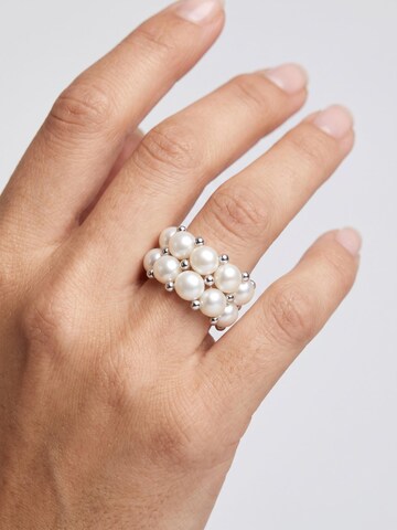 Bague 'TUILERIES' Ateliers Saint Germain en blanc
