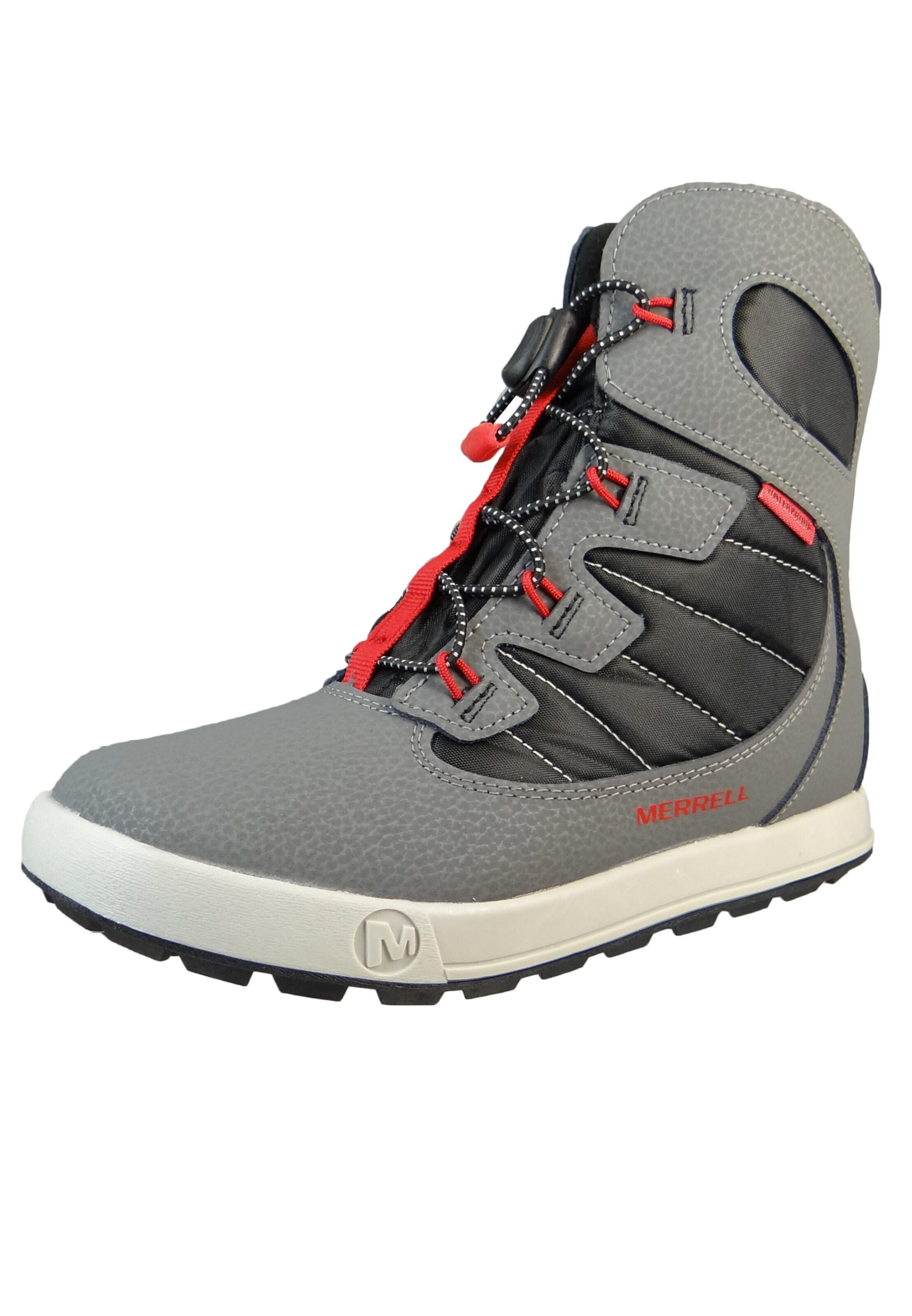 MERRELL - Bota 'Snow Bank 4.0' em cinzento: frente
