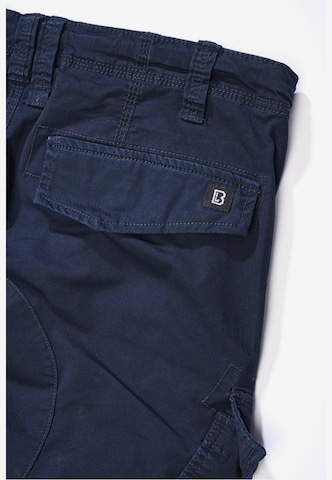 Coupe slim Pantalon cargo 'Adven' Brandit en bleu
