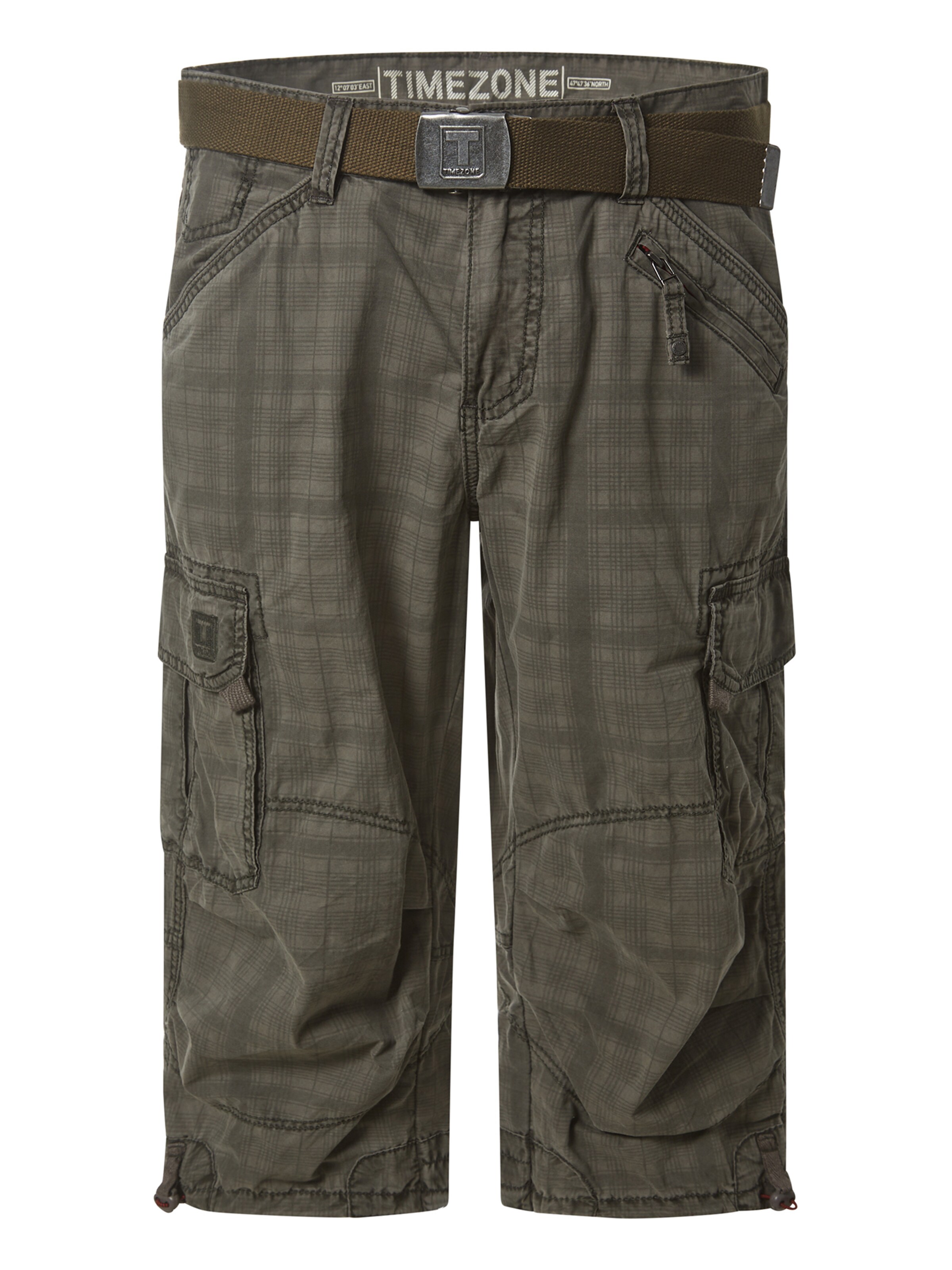 TIMEZONE Loosefit Stretchjeans 'Miles TZ' in Grün: Vorderseite