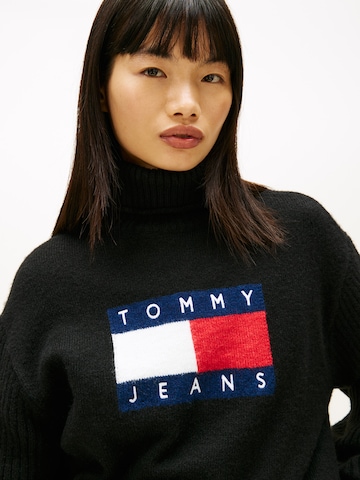 Pull-over Tommy Jeans en noir