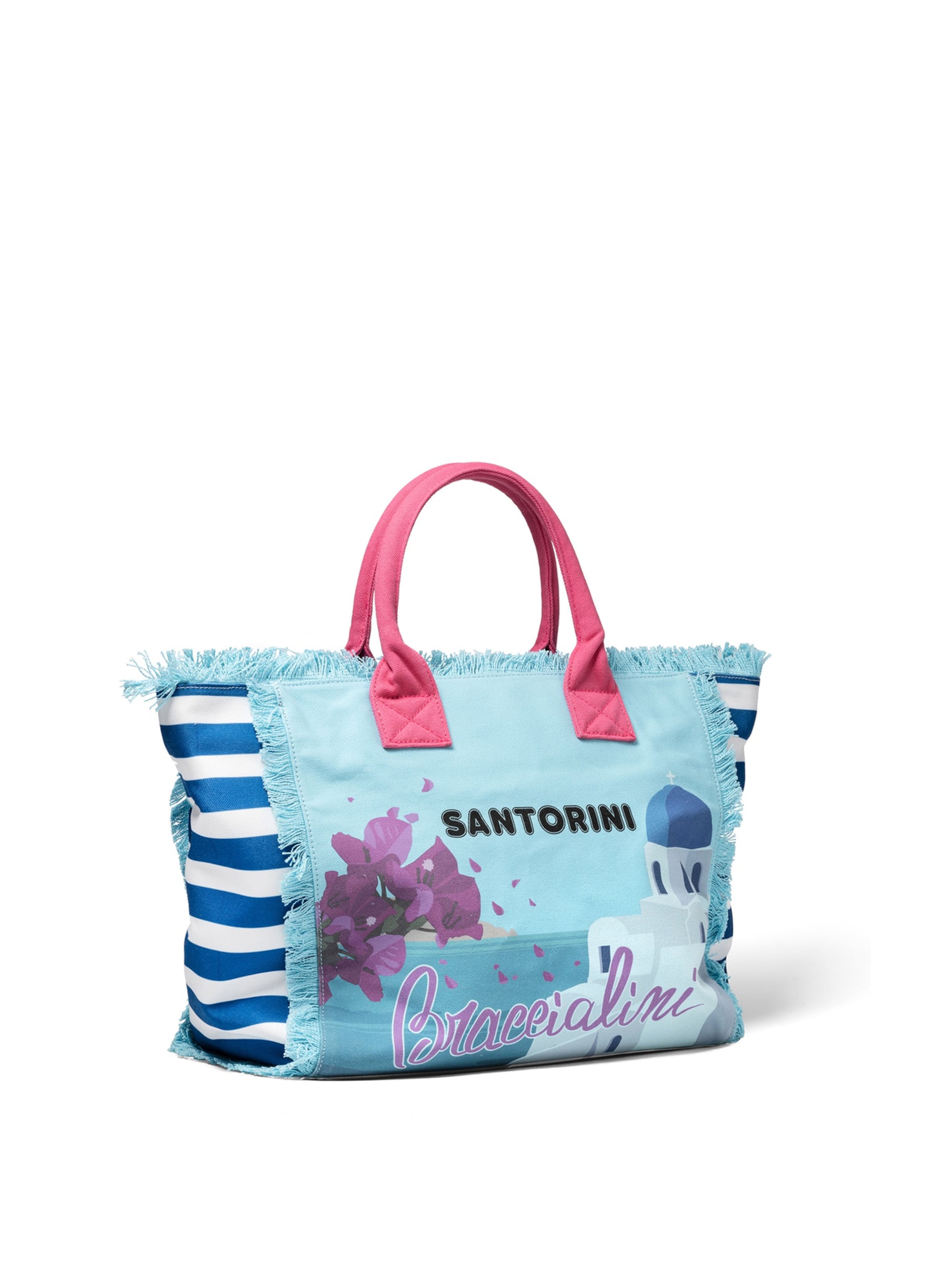 Borsa a mano di Braccialini in blu: frontale