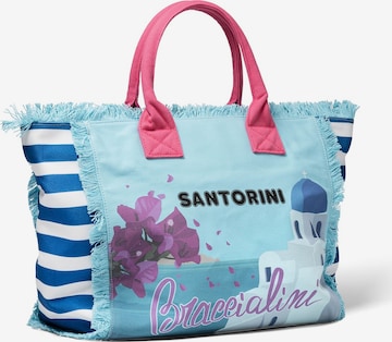 Borsa a mano di Braccialini in blu: frontale