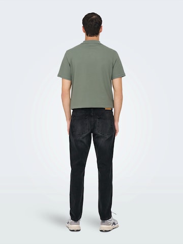 Only & Sons Regular Jeans 'ONSweft' in Black