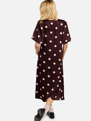 Liberte Essentiel Sukienka ' DOTTI ' w kolorze fioletowy